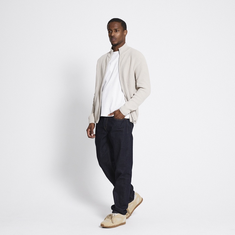 Zip sweater "Frippe"